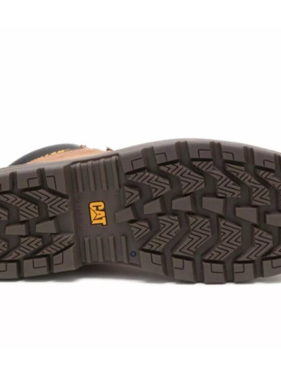 Caterpillar Men\'s Outbase Waterproof Work Boot Brown Size 10 M